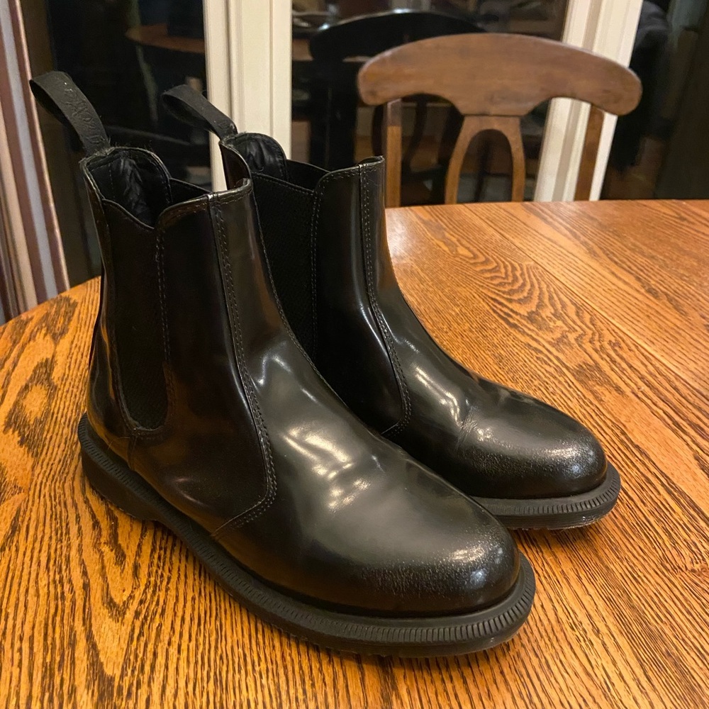 Dr. Martens Flora Women’s Smooth Leather Chelsea Boots